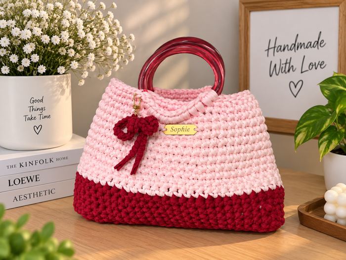 Blush & Berry Tote