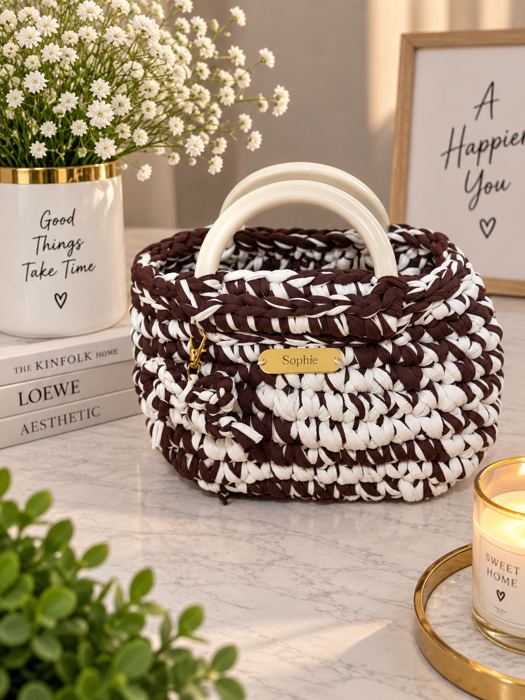 Chocolate & Cream Mini Bag